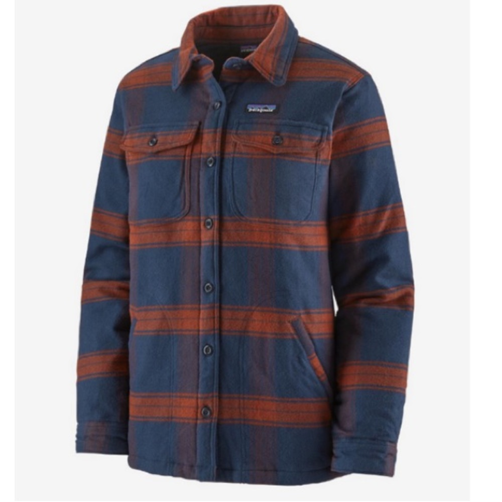 Patagonia Womens Insulated Fjord Flannel Jacket
